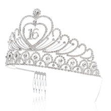 Cargar imagen en el visor de la galería, Diadema para fiesta de 16 cumpleaños NDP-101