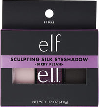 Cargar imagen en el visor de la galería, ELF. Sombra de ojos Sculpting Silk 81955 Berry Please .17 onzas