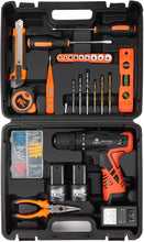 Cargar imagen en el visor de la galería, Kit combinado de herramientas eléctricas con taladro inalámbrico de 16.8 V para 48 accesorios NDP-52