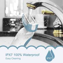 Cargar imagen en el visor de la galería, Maquinilla de afeitar eléctrica para mujeres recargable sin dolor mojado y seco sin cable NDP-13