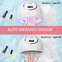 Cargar imagen en el visor de la galería, Easkep - Secador de uñas rápido de 86 W, luz LED, salón profesional con 4 ajustes de temporizador NDP-18