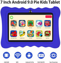 Cargar imagen en el visor de la galería, Tableta para niños, 7 pulgadas Kid Edition Tablets Android 9.0 con WiFi, 2 + 16GB NDP 61