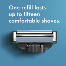Cargar imagen en el visor de la galería, Gillette Mach3 - Repuestos de cuchillas de afeitar para hombres, 15 unidades NDP-41