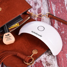 Cargar imagen en el visor de la galería, Lámpara LED transportable para uñas MelodySusie, Violetilac 6 W mini secador de uñas NDP-19