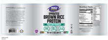 Cargar imagen en el visor de la galería, Sports Nutrition, proteína de arroz marrón brotado, 80% proteína, polvo sin sabor, 2 libras NDP-13