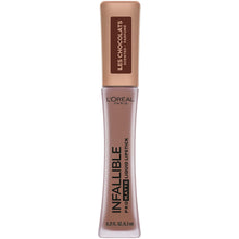 Cargar imagen en el visor de la galería, L'Oreal Paris Cosmetics Infallible Pro Matte Les Chocolats - Pintalabios líquido con aroma, Bittersweet