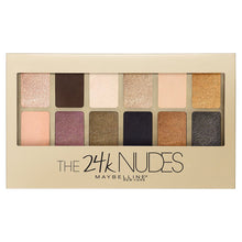 Cargar imagen en el visor de la galería, Maybelline New York The 24K Nudes Sombra de ojos, 0.34 oz, juego de regalo