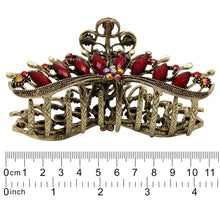 Cargar imagen en el visor de la galería, Pinza del pelo grande aleación de metal Clip de mandíbula para las mujeres y las niñas NDP-112