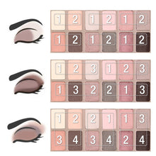 Cargar imagen en el visor de la galería, Maybelline New York Expert Wear Paleta de sombras de ojos, los nudos coloreados