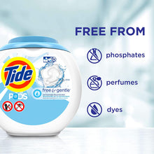 Cargar imagen en el visor de la galería, Tide PODS 3 en 1 HE Turbo detergente para lavanderíaNDP 70