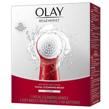 Cargar imagen en el visor de la galería, Cepillo de limpieza facial Olay de Olay Regenerist, exfoliante facial con 2 cabezales de cepillo