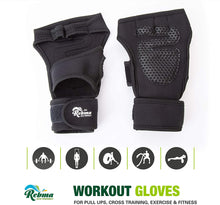 Cargar imagen en el visor de la galería, Guantes para levantamiento de pesas, manos abiertas, ventilados NDP-56