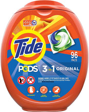 Cargar imagen en el visor de la galería, Tide PODS detergente líquido Pacs, aroma original NDP 71