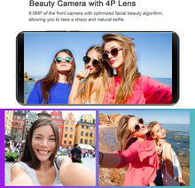 Cargar imagen en el visor de la galería, Celular desbloqueado 64 GB, 4000 mAh, Android 9.0 Pie, 4 GB, desbloqueo facial, huella digital NDP-21