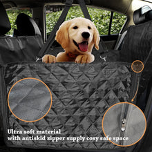 Cargar imagen en el visor de la galería, Fundas acolchadas para asiento de coche para perro, con solapa lateral NDP-35