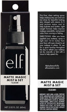 Cargar imagen en el visor de la galería, ELF Mist & Set mágico mate, botella pequeña, 2.02 fl. onz.