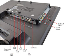 Cargar imagen en el visor de la galería, TelevisorSC-1511H LED de pantalla ancha HDTV de 15 pulgadas pantalla plana con compatibilidad USB, lector de tarjetas SD NDP6
