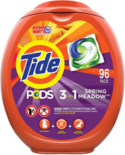 Cargar imagen en el visor de la galería, Detergente líquido para lavandería de Tide Pods paquetes de cápsulas, 96 unidades NDP 72