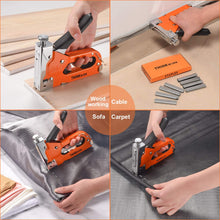 Cargar imagen en el visor de la galería, Pistola de grapas 3 en 1 para tapicería, bricolaje NDP-111