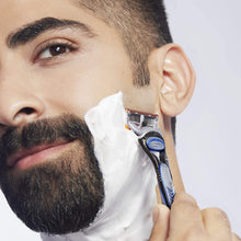 Cargar imagen en el visor de la galería, Mango de afeitar Gillette Fusion5 para hombres + 2 recambios de cuchillas NDP-36