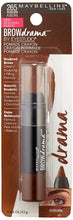 Cargar imagen en el visor de la galería, Crayón de color para los ojos Maybelline New York Eyestudio Brow Drama Pomade, Caoba