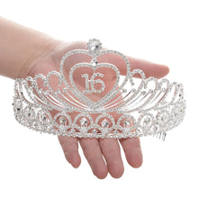 Cargar imagen en el visor de la galería, Diadema para fiesta de 16 cumpleaños NDP-101