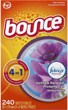 Cargar imagen en el visor de la galería, Hojas de secado suavizante Febreze con fragancia y renovación de tela, 240 unidades NDP 92