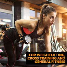 Cargar imagen en el visor de la galería, Guantes de levantamiento de pesas de grado premium NDP-52