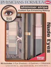 Cargar imagen en el visor de la galería, Kit de mejora de ojos con sombra de ojos, delineador de ojos y rímel, nude NDP-25