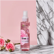 Cargar imagen en el visor de la galería, Garnier Spray de niebla facial con agua de rosas, 4.4 oz