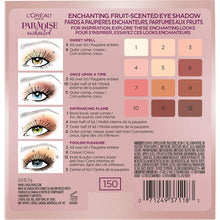 Cargar imagen en el visor de la galería, Paleta de sombra de ojos perfumada L'Oreal Paris Paradise, 0.25 onzas oz.