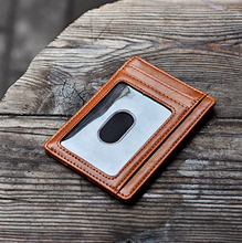 Cargar imagen en el visor de la galería, Buffway Carteras de cuero para hombres, mujeres