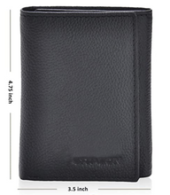 Cargar imagen en el visor de la galería, Carteras para hombres de cuero real