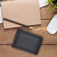 Cargar imagen en el visor de la galería, Carteras para hombres de cuero real