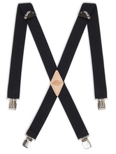 Cargar imagen en el visor de la galería, Liguero de clip recto sólido 1-1 / 2 para hombre Dickies Talla Extendida NDP-12