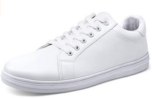 Cargar imagen en el visor de la galería, Zapatillas de moda para hombres blancos NDP-1