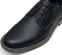 Cargar imagen en el visor de la galería, Zapatos casuales de vestir para hombres- Negros NDP-3