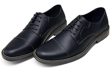 Cargar imagen en el visor de la galería, Zapatos casuales de vestir para hombres- Negros NDP-3