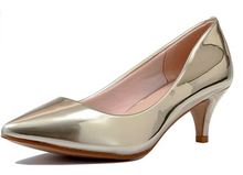 Cargar imagen en el visor de la galería, Guilty Zapatos Mujeres Clásico Oro NDP 40