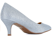Cargar imagen en el visor de la galería, Guilty Zapatos Mujeres Clásico Brillo plateado NDP 36