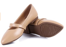 Cargar imagen en el visor de la galería, Zapatos de punta puntiaguda para mujer cómodos