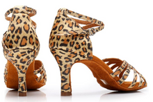 Cargar imagen en el visor de la galería, Zapatos para mujer beige Leopardo-2.76 "Tacones NDP 8