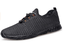 Cargar imagen en el visor de la galería, DOUSSPRT Zapatos de agua para mujer negros NDP 5