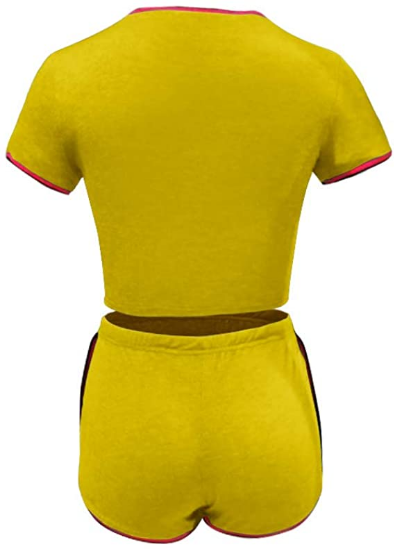 Conjunto de pantalones cortos para mujer de 2 piezas NDP71 SupplyRD