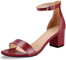 Cargar imagen en el visor de la galería, Zapatos gruesos con tiras para mujer Natural NDP 16