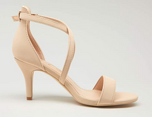 Cargar imagen en el visor de la galería, Sandalias de tacón con correas cruzadas para mujer NDP 55