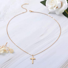 Cargar imagen en el visor de la galería, Collar Bohemio con Cruz Colgante NDP80