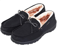 Cargar imagen en el visor de la galería, VLLY - Mocasines para hombre con forro de microfibra NDP-26