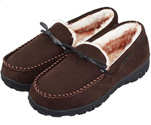 Cargar imagen en el visor de la galería, VLLY - Mocasines para hombre con forro de microfibra NDP-26