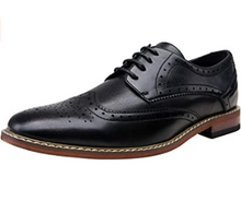 Cargar imagen en el visor de la galería, VOSTEY Oxford Classic Business Derby Zapatos de vestir formales para hombre NDP-41